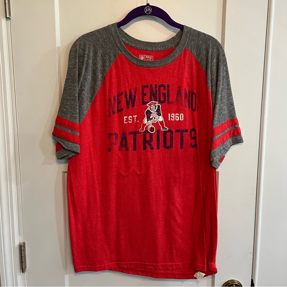 Fanatics Red and Gray NFL Pro Line T-Shirt
